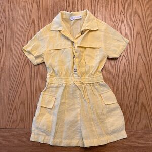 Zara Girls Yellow Romper